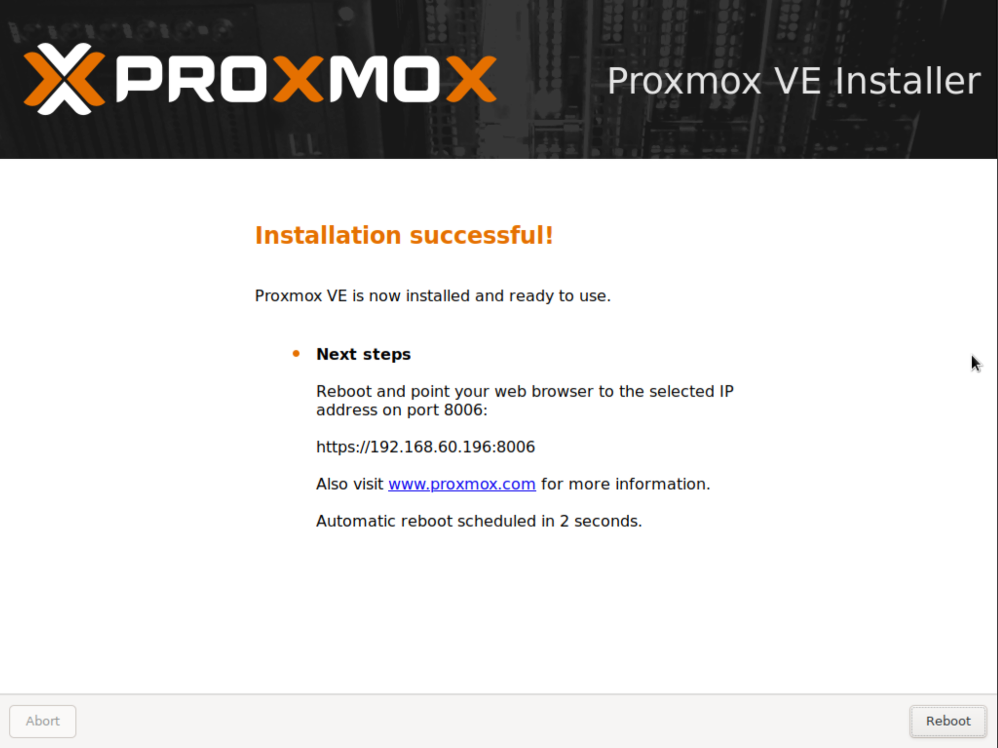 Instalar Proxmox VE para "trastear" con máquinas virtuales
