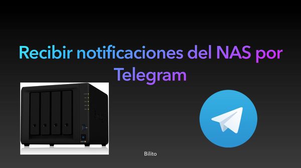 Recibir notificaciones del NAS por Telegram